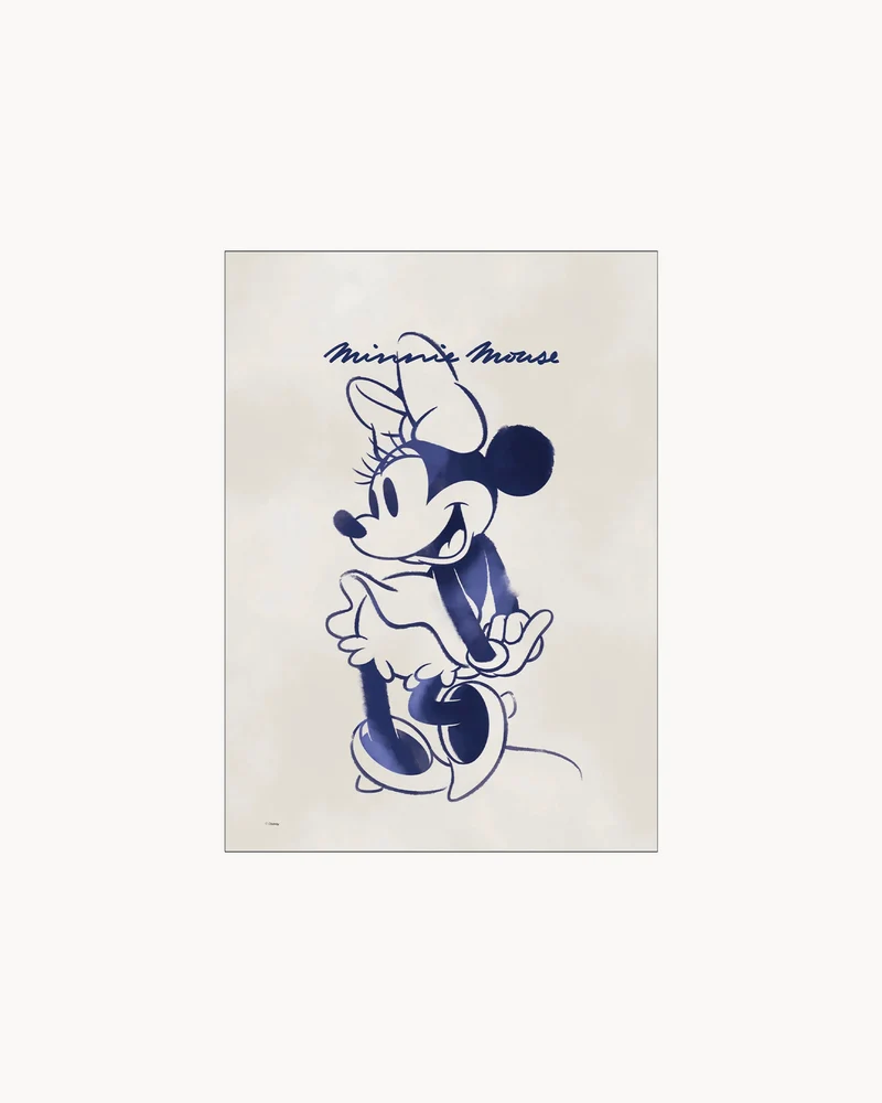 Stampa Disney - Minnie Mouse Blue