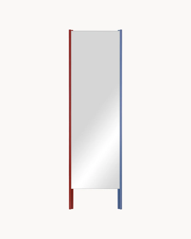 Specchio in legno Lun Leaning