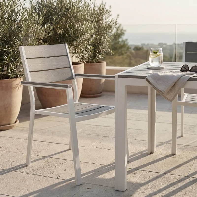 Cosma Poltrona Outdoor Con Doghe Strutturate