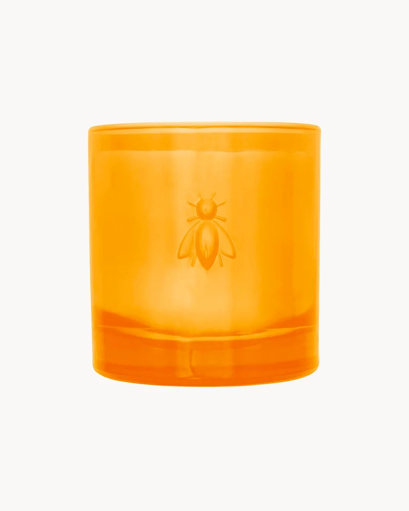 Candela in vetro Abeille fiore orientale
