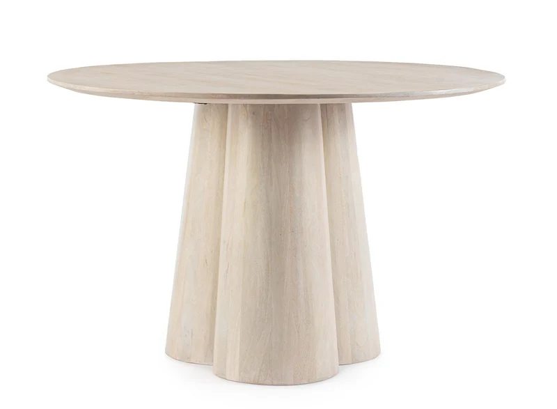 Tavolo "Nassor" struttura in legno di mango, per interno ed esterno 120 x 77h cm
