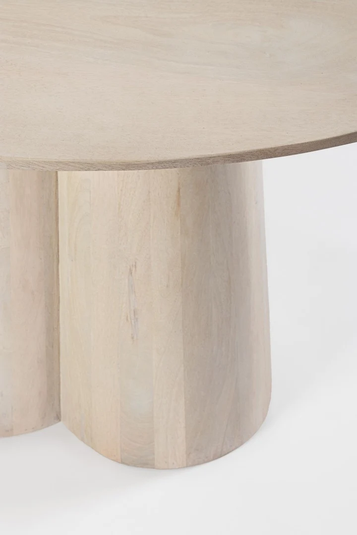 Tavolo "Nassor" struttura in legno di mango, per interno ed esterno 120 x 77h cm