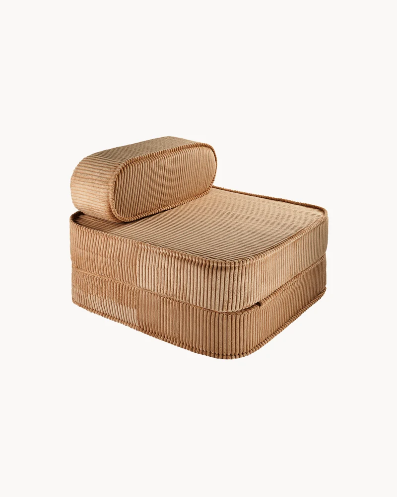 Poltrona per bambini in velluto a coste Flip