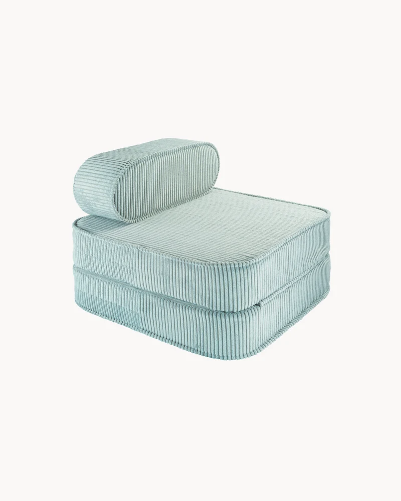Poltrona per bambini in velluto a coste Flip