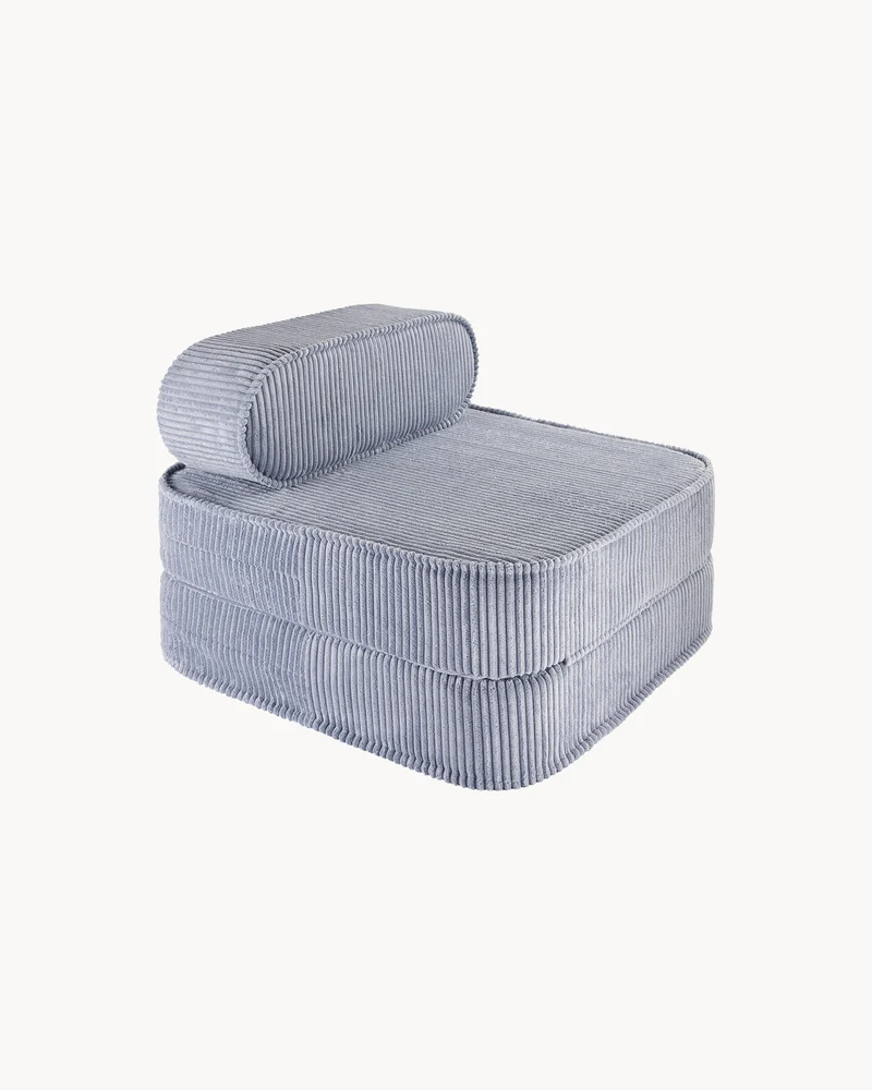 Poltrona per bambini in velluto a coste Flip