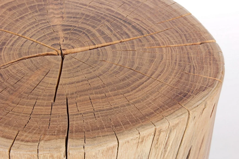 Sgabello per interno "Artur" Struttura In Legno Di Acacia, Gambe In Acciaio Verniciato A Polvere Epossidica