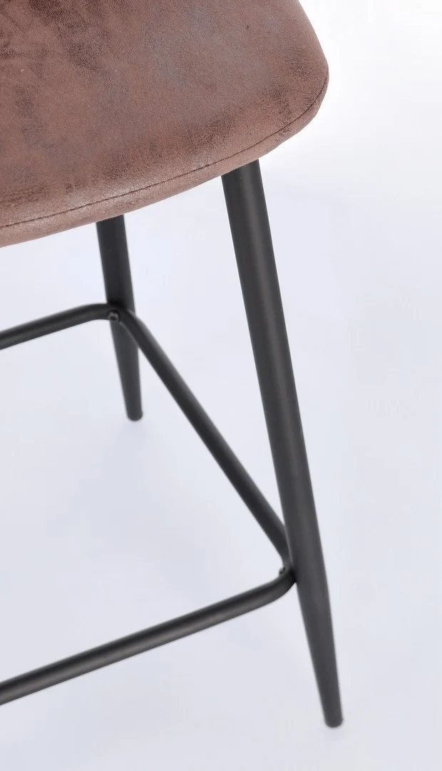 Sgabello per interno "Irelia" Struttura Seduta E Schienale In Compensato, 46 x 39 x 92 h cm