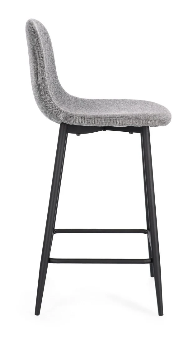 Sgabello per interno "Irelia" Struttura Seduta E Schienale In Compensato, 46 x 39 x 92 h cm