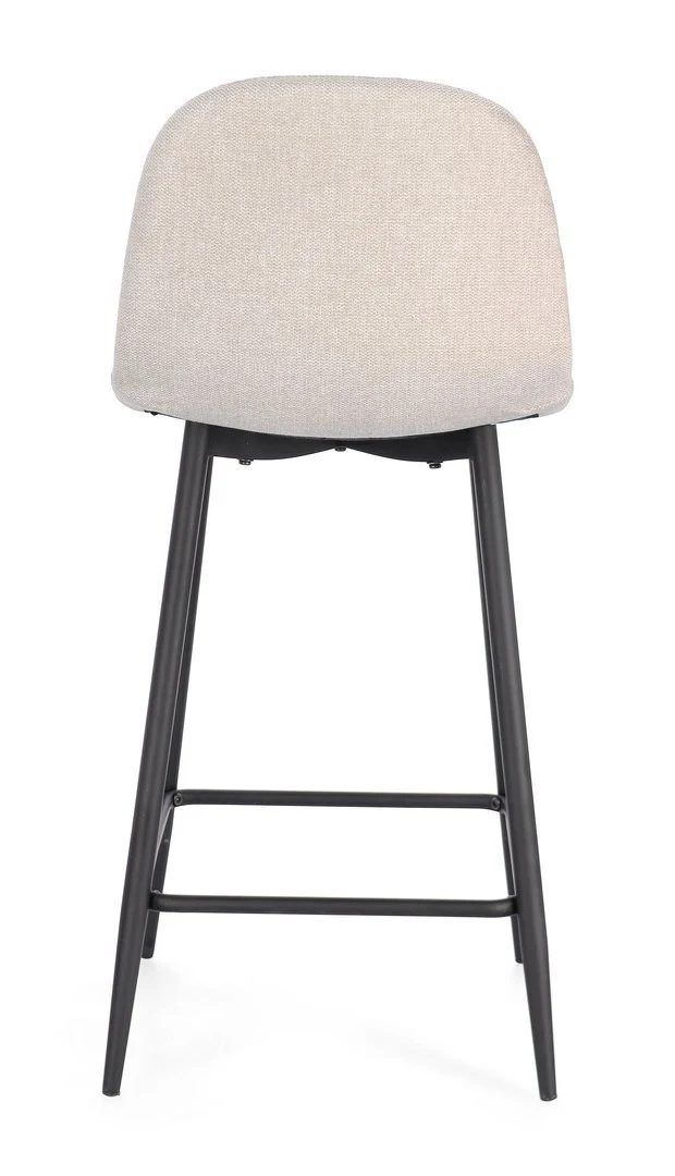 Sgabello per interno "Irelia" Struttura Seduta E Schienale In Compensato, 46 x 39 x 92 h cm