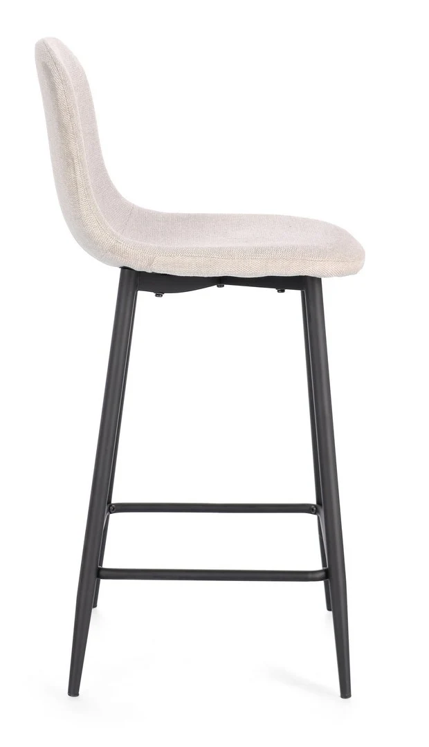 Sgabello per interno "Irelia" Struttura Seduta E Schienale In Compensato, 46 x 39 x 92 h cm