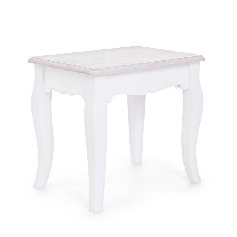 Sgabello per interno "Charlene" Mdf, 41 x 30 x 38 h cm