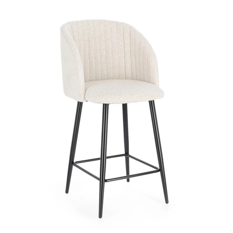 Sgabello per interno "Queen" Struttura In Compensato, 53 x 59 x 97 h cm