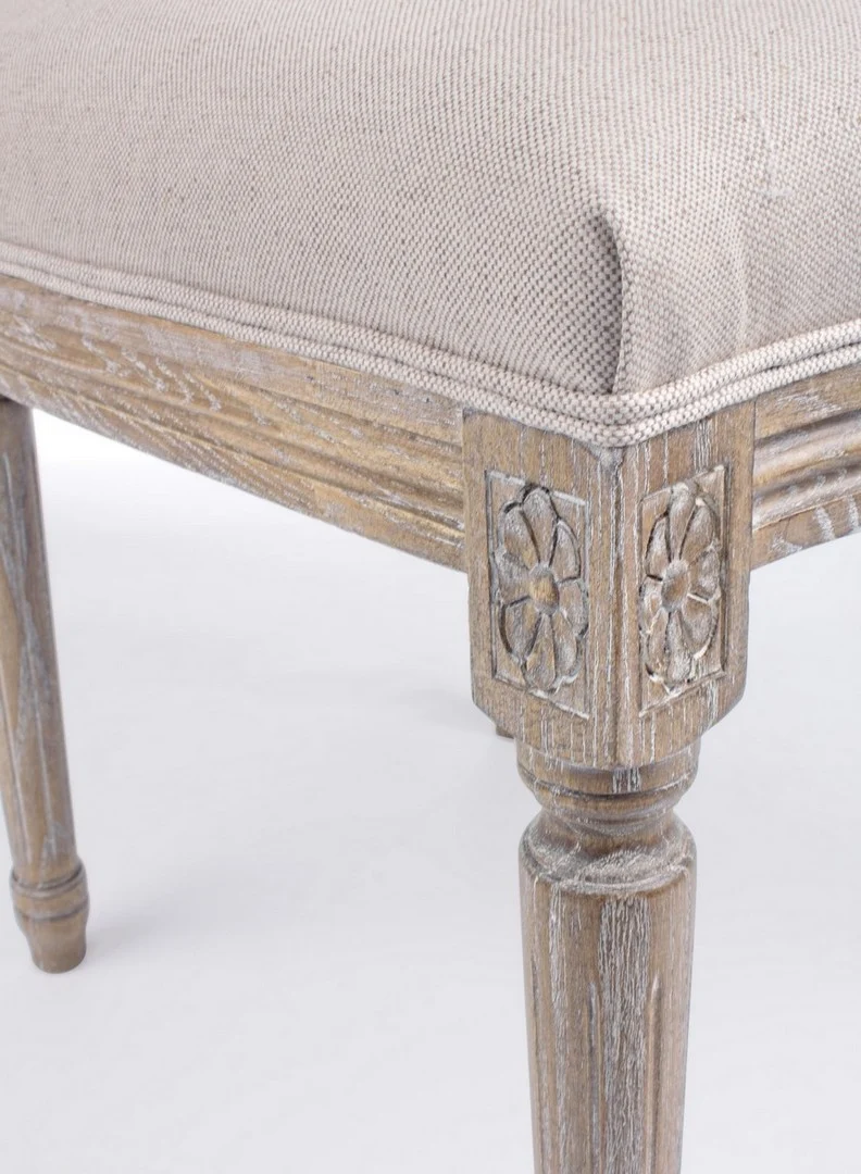 Sedia "Liliane" con struttura in legno di frassino, con cuscino da 48 x 65 x h 96 cm
