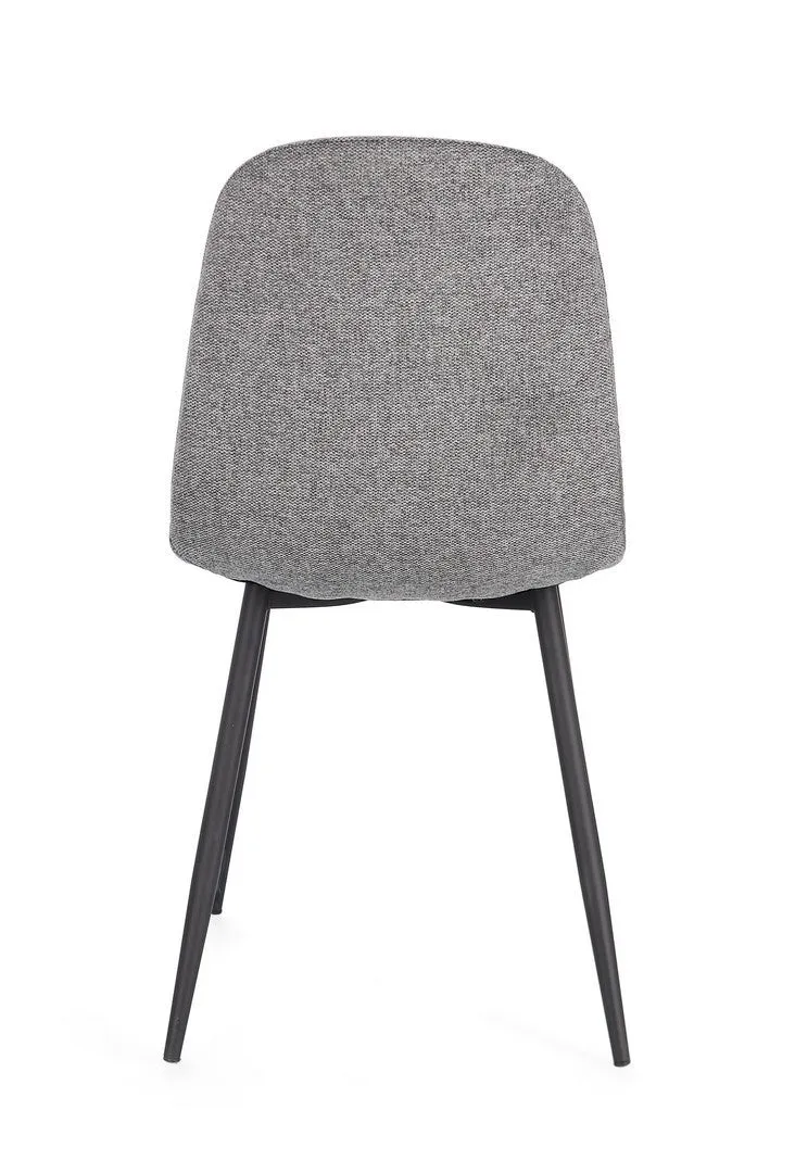 Sedia "Irelia" con struttura seduta e schienale in compensato, per arredo interno 52,5 x 42,5 x h 90 cm