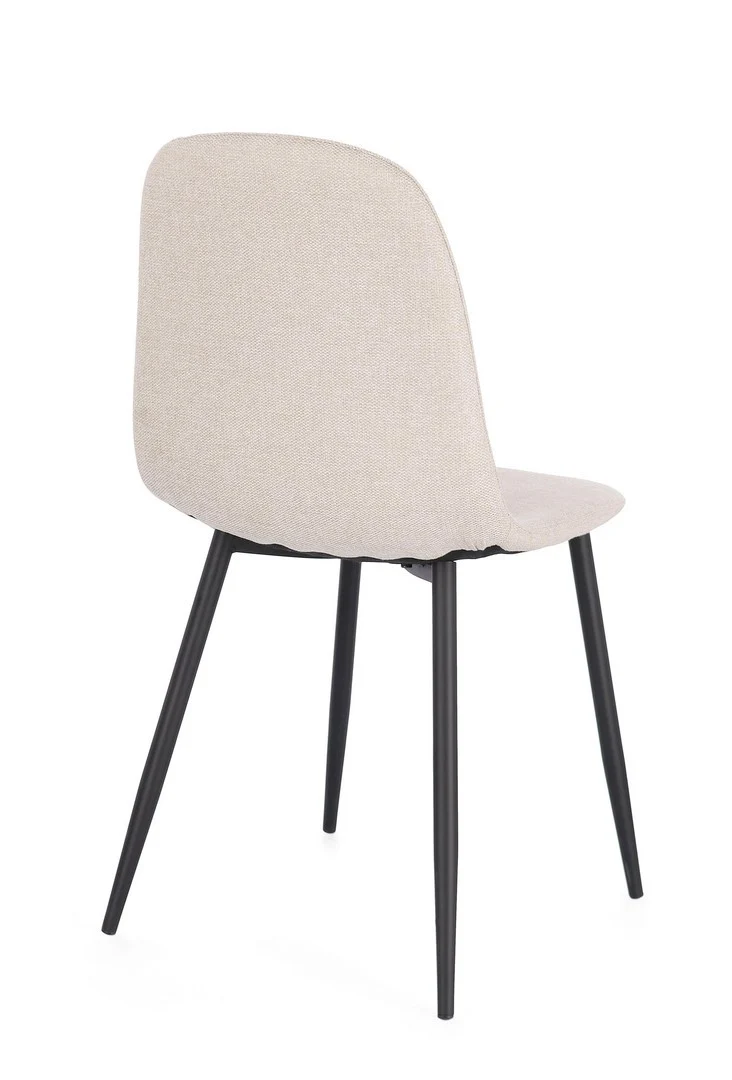 Sedia "Irelia" con struttura seduta e schienale in compensato, per arredo interno 52,5 x 42,5 x h 90 cm