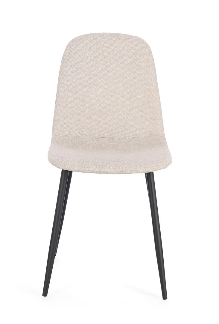 Sedia "Irelia" con struttura seduta e schienale in compensato, per arredo interno 52,5 x 42,5 x h 90 cm