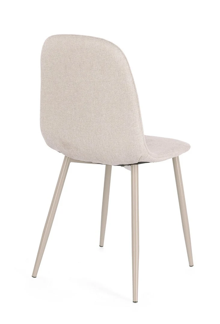 Sedia "Irelia" con struttura seduta e schienale in compensato, per arredo interno 52,5 x 42,5 x h 90 cm