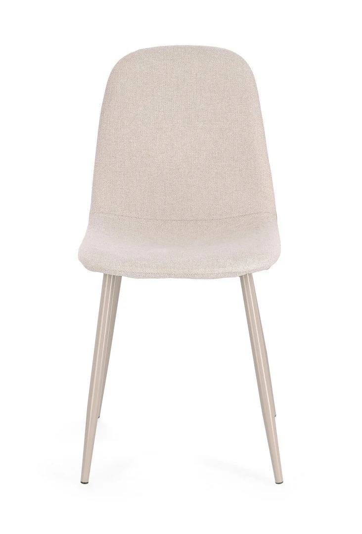 Sedia "Irelia" con struttura seduta e schienale in compensato, per arredo interno 52,5 x 42,5 x h 90 cm