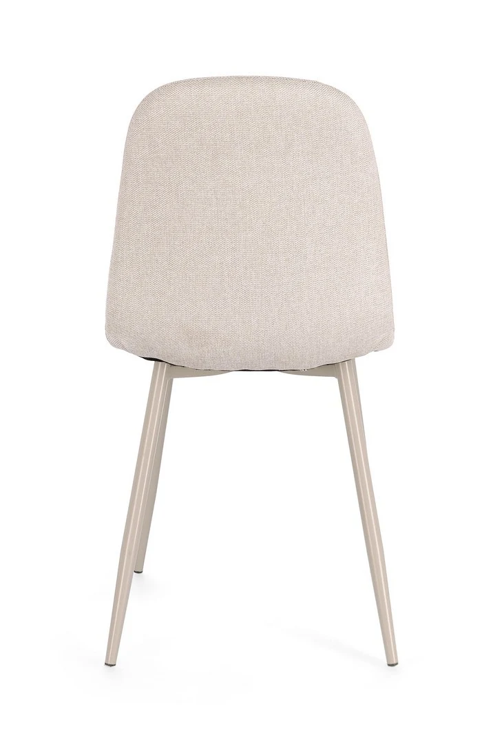 Sedia "Irelia" con struttura seduta e schienale in compensato, per arredo interno 52,5 x 42,5 x h 90 cm