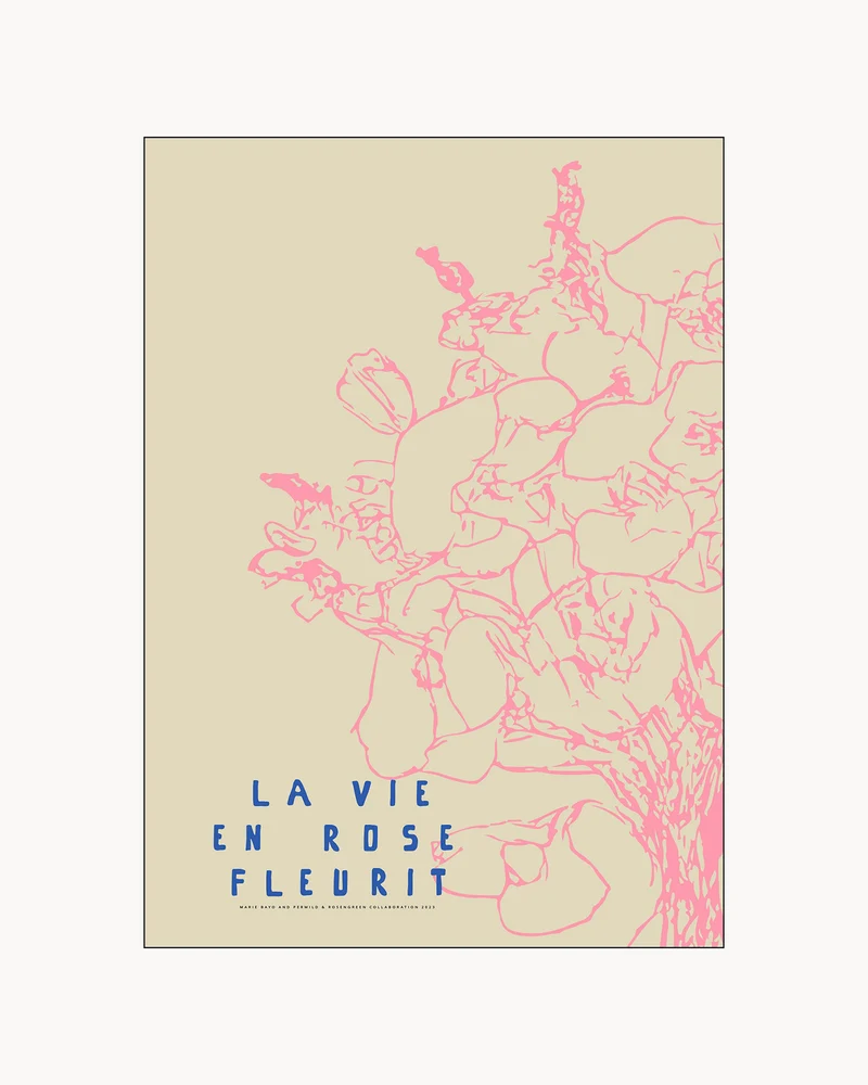 Stampa La Vie en Rose