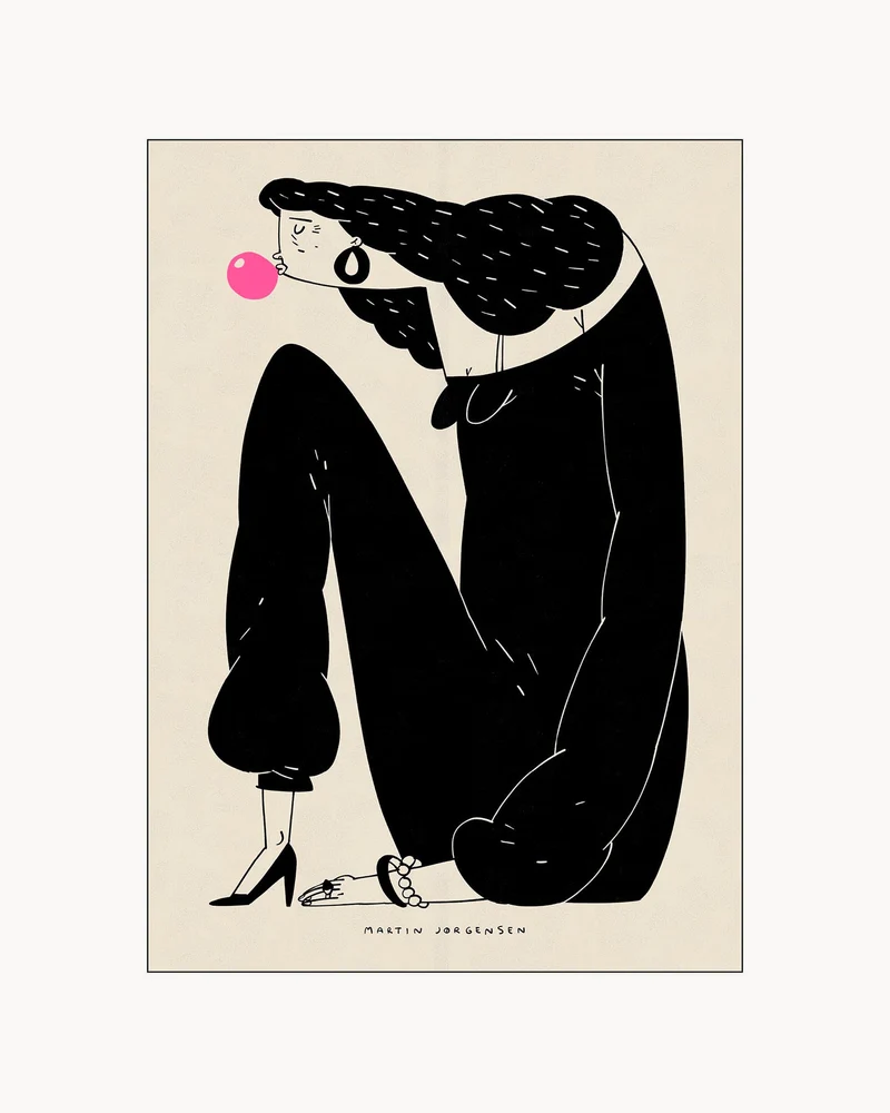 Stampa Gum woman