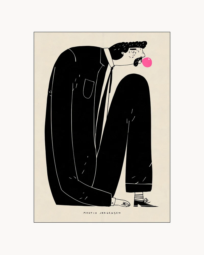 Stampa Gum man