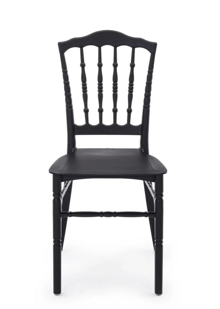 Sedia "Cooper" con seduta e gambe in polipropilene, per arredo interno 40,5 x 41 x h 89 cm