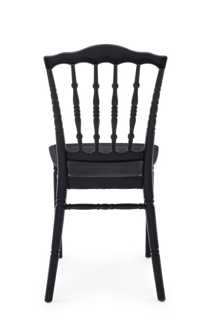 Sedia "Cooper" con seduta e gambe in polipropilene, per arredo interno 40,5 x 41 x h 89 cm