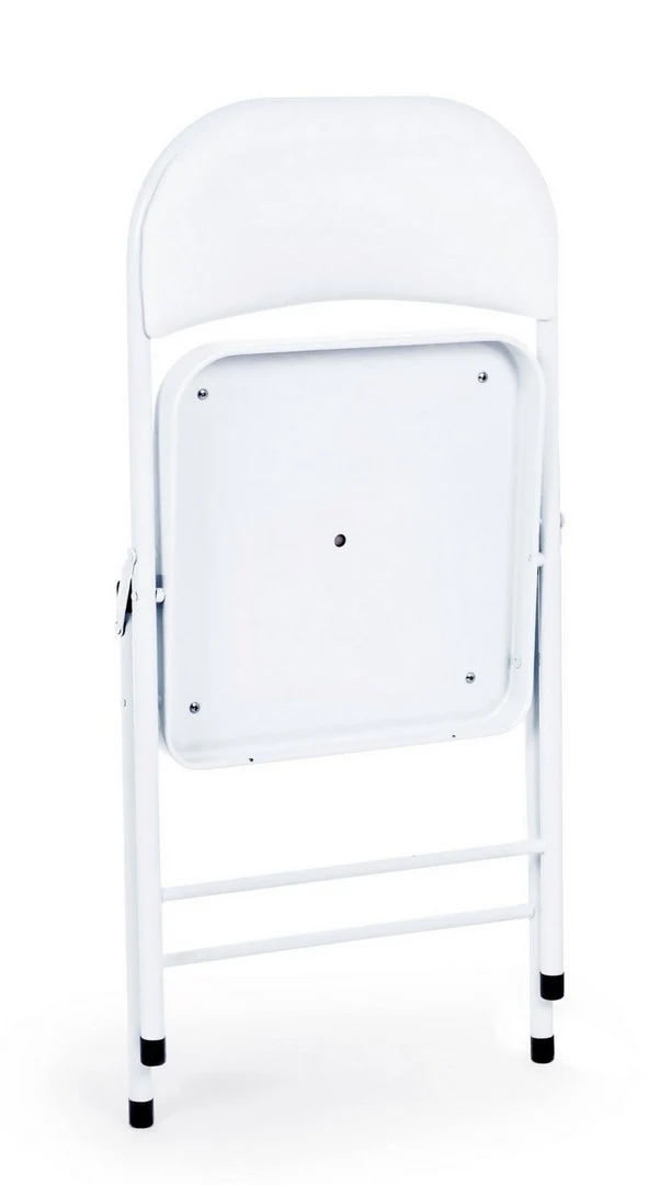 Sedia "Felicity" con struttura in tubolare di acciaio ø22 mm verniciato a polvere (poliestere), per arredo interno 45 x 45 x h 78 cm