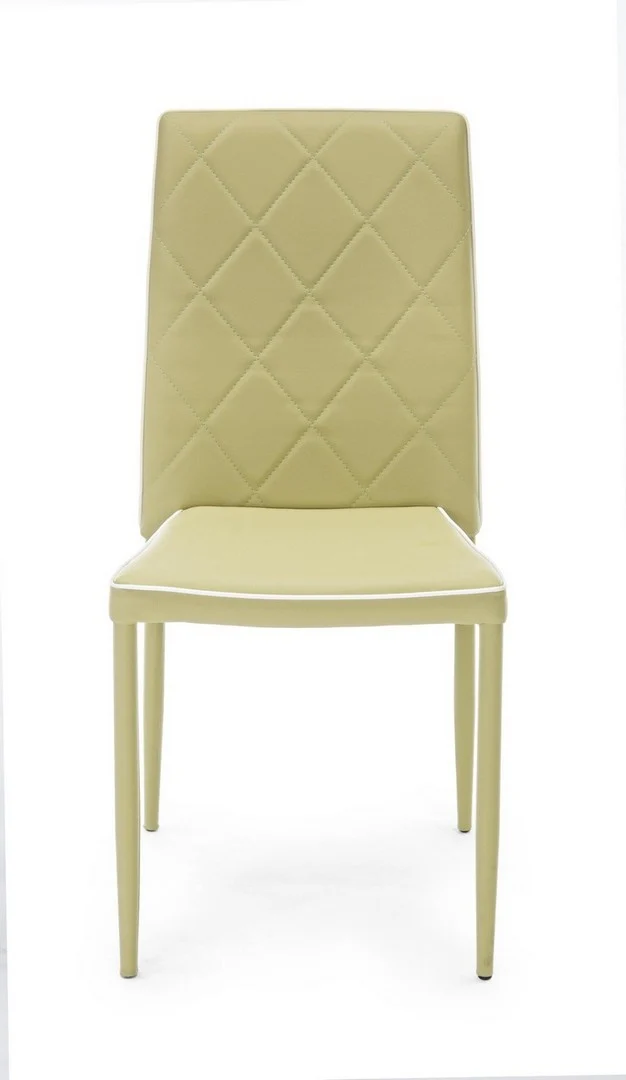Sedia "Achille" con struttura in acciaio, per arredo interno 43,5 x 53,5 x h 92 cm