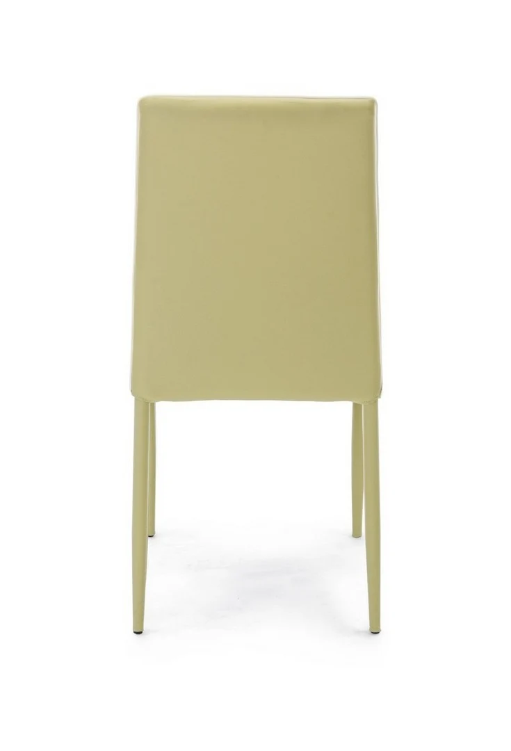 Sedia "Achille" con struttura in acciaio, per arredo interno 43,5 x 53,5 x h 92 cm