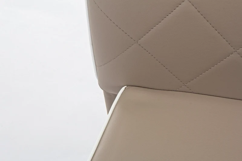 Sedia "Achille" con struttura in acciaio, per arredo interno 43,5 x 53,5 x h 92 cm