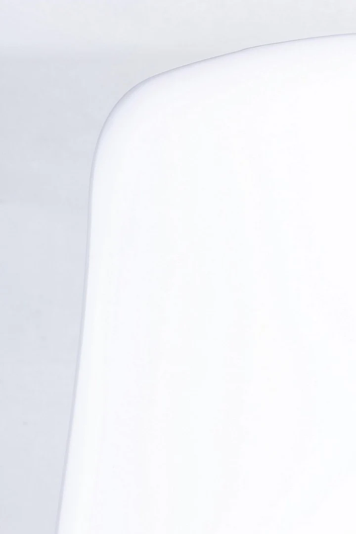 Sedia "Iris" con gambe in tubolare di acciaio verniciato a polvere, per arredo interno 45 x 52 x h 84 cm