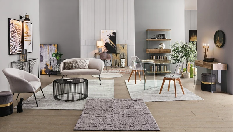Sedia "Easy" con seduta e schienale in policarbonato, per arredo interno 52 x 47 x h 82 cm