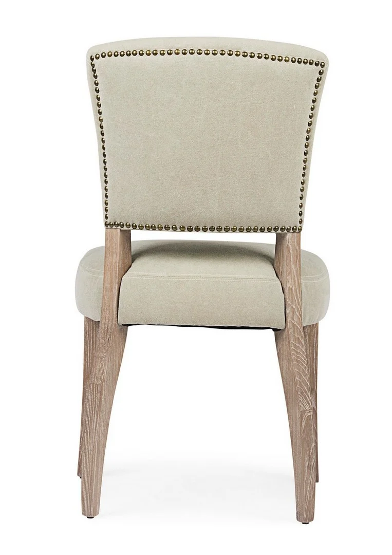Sedia "Maratriz" con struttura in legno di frassino con finitura a base di nitrocellulosa, per arredo interno 52 x 63 x h 90 cm