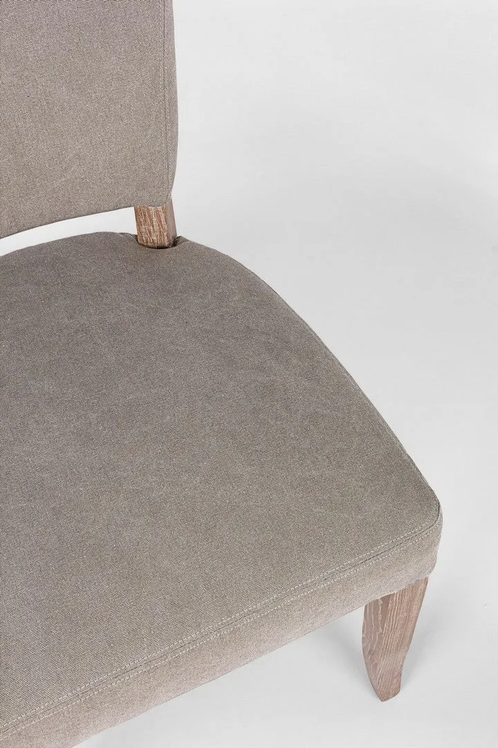 Sedia "Maratriz" con struttura in legno di frassino con finitura a base di nitrocellulosa, per arredo interno 52 x 63 x h 90 cm