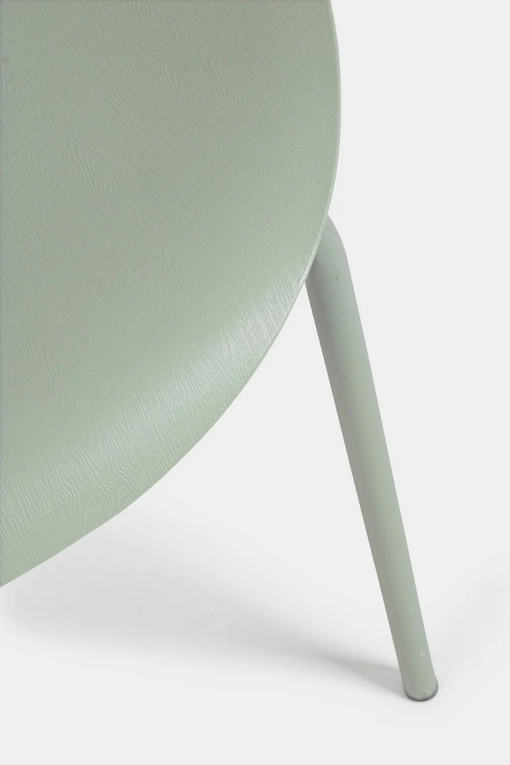 Sedia "Tessa" con gambe in acciaio verniciato a polvere epossidica, per arredo interno 50 x 49,5 x h 82 cm