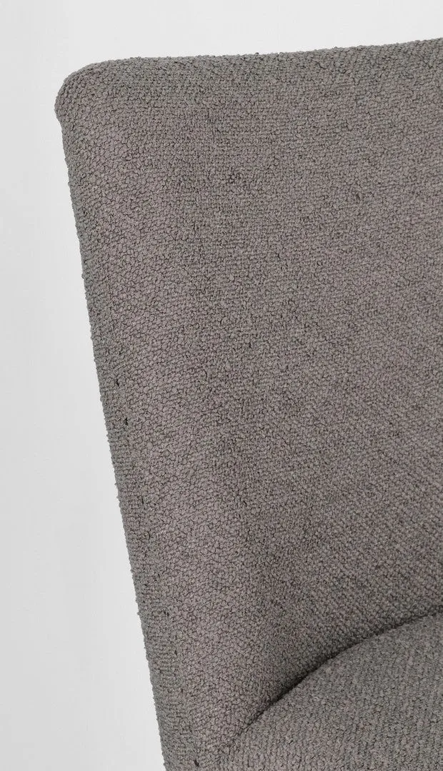 Sedia "Beatriz" con struttura in legno di quercia, per arredo interno 48 x 57 x h 88 cm