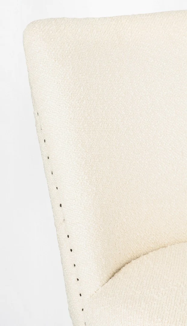 Sedia "Beatriz" con struttura in legno di quercia, per arredo interno 48 x 57 x h 88 cm