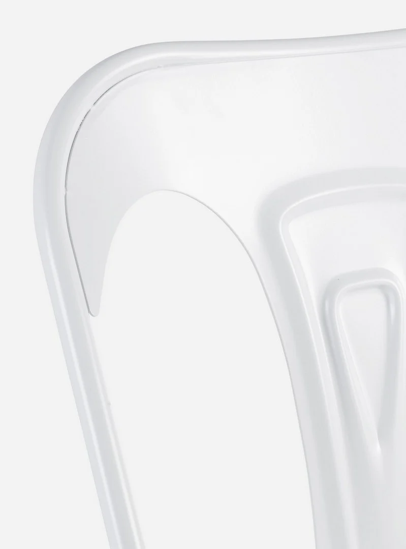 Sedia "Minnesota" con struttura in acciaio laminato a freddo e verniciato a polvere, per arredo interno 53 x 45 x h 86 cm