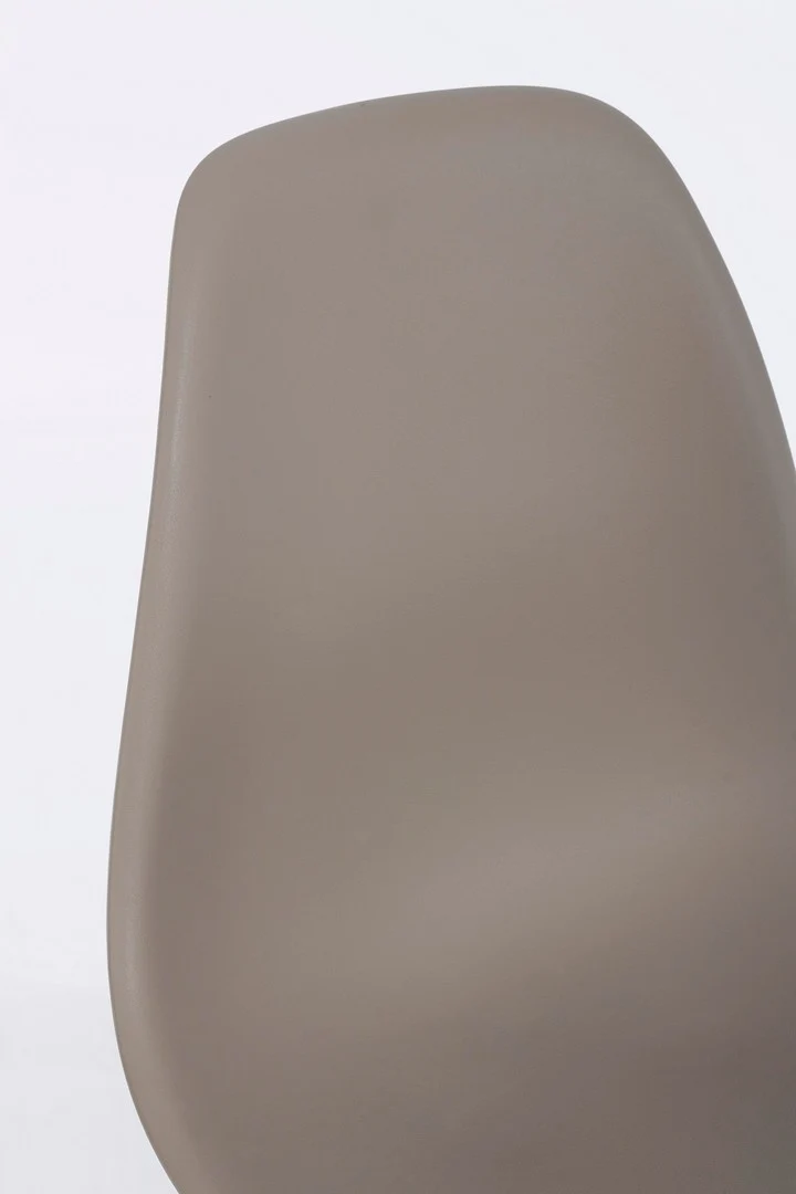 Sedia "System" con gambe in legno di faggio, per arredo interno 51,5 x 46,5 x h 86 cm
