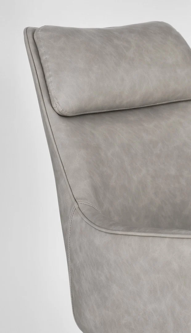 Sedia "Lawrence" con gambe in acciaio verniciato a polvere epossidica, per arredo interno 56 x 65 x h 92 cm