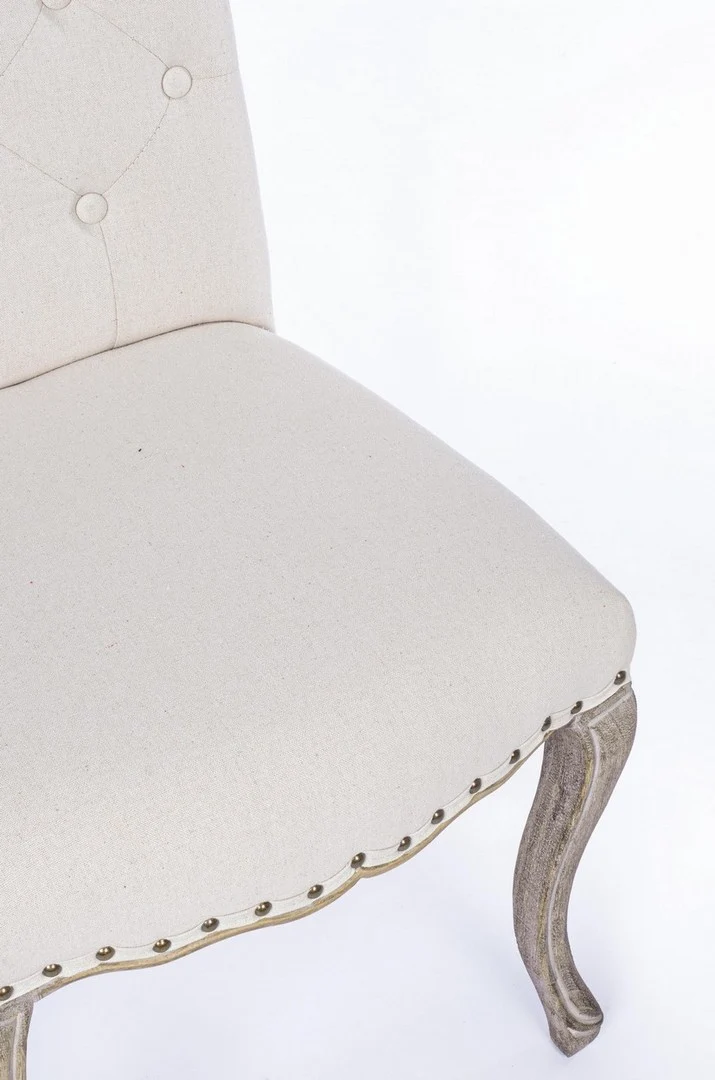 Sedia "Diva" con struttura in rubber wood, per arredo interno 51 x 53 x h 99 cm
