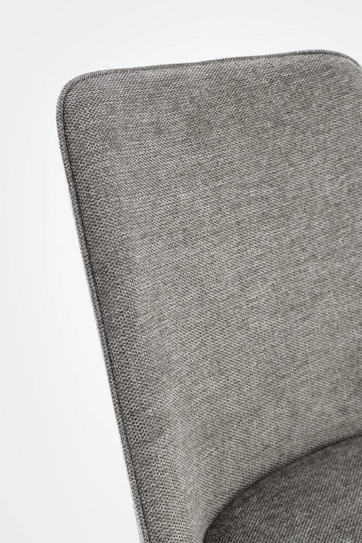 Sedia "Cora" con struttura in acciaio, per arredo interno 48 x 62 x h 84 cm