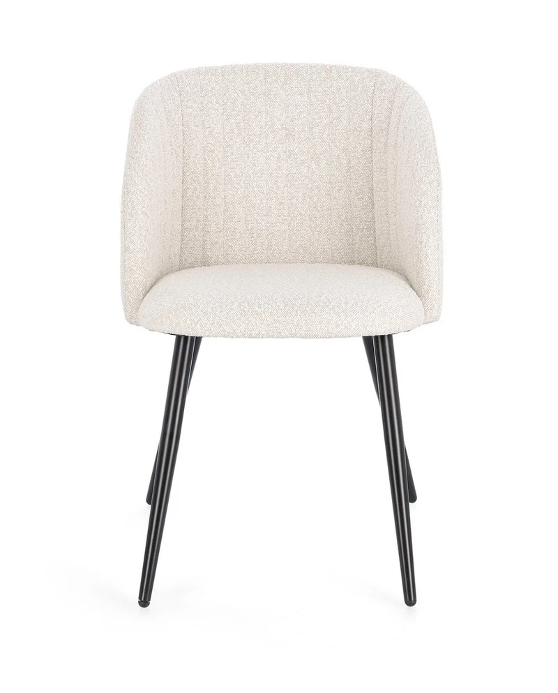 Sedia "Queen" con struttura in compensato, per arredo interno 53 x 57 x h 81,5 cm