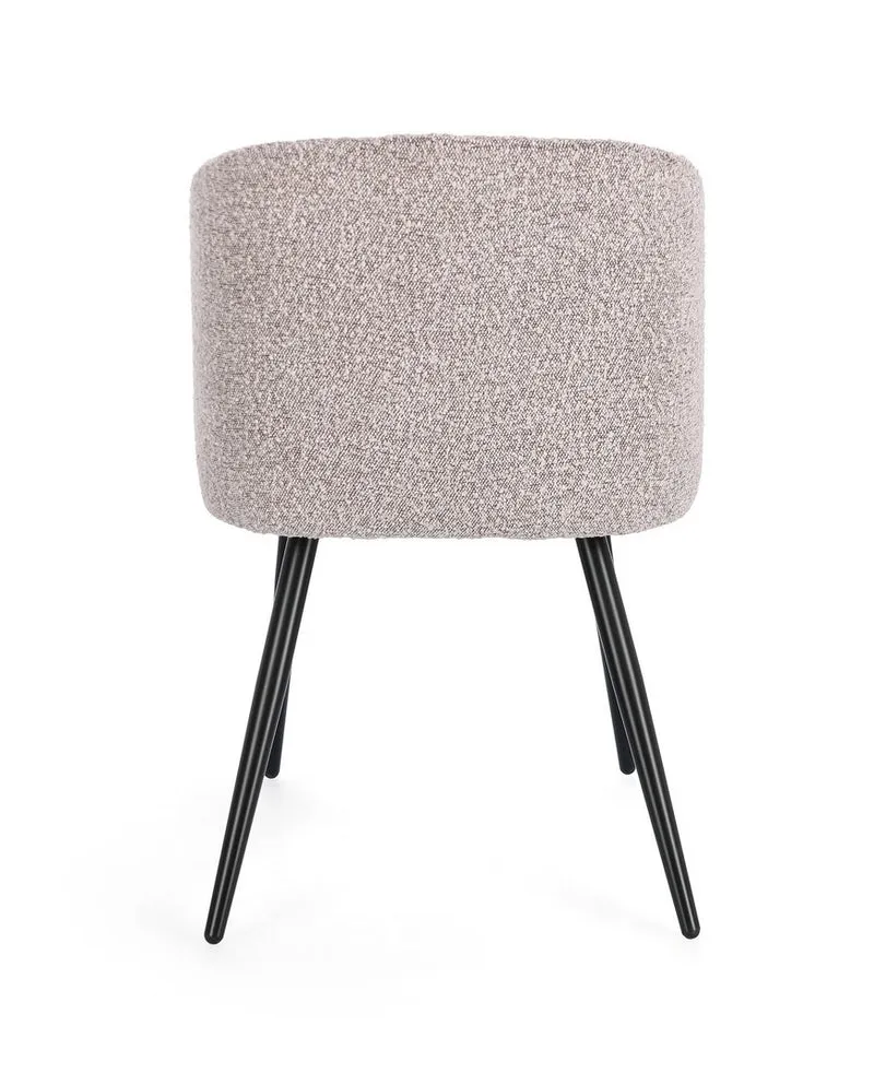 Sedia "Queen" con struttura in compensato, per arredo interno 53 x 57 x h 81,5 cm