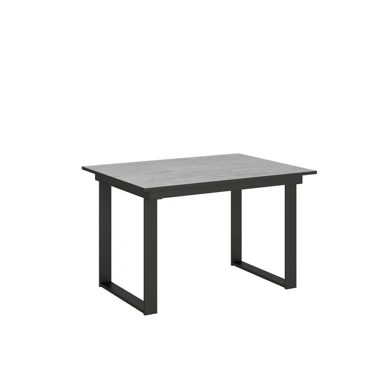 Tavolo "Asti" allungabile in legno per sala da pranzo