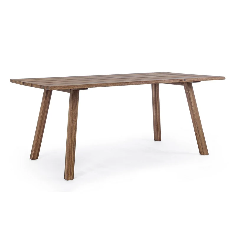 Tavolo "Glasgow" rettangolare, in legno di acacia FSC, per interno ed esterno, da 180 cm