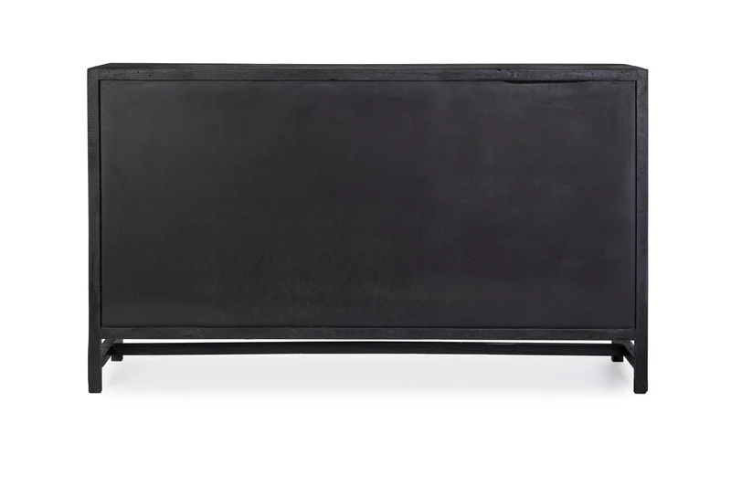 Credenza "Weston" con struttura in legno di mango, schienale e fondo cassetti in mdf