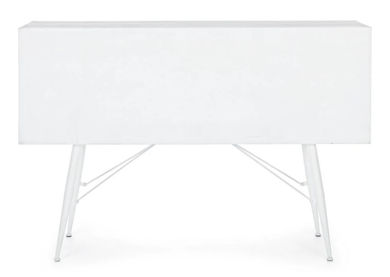 Credenza "Eloise", struttura in legno MDF o legno di abete, pomelli in acciaio, stile naturale